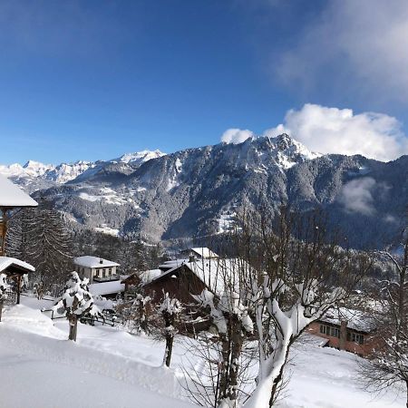 Studio Au Calme, Vue Imprenable Sur La Vallee Leysin Zewnętrze zdjęcie