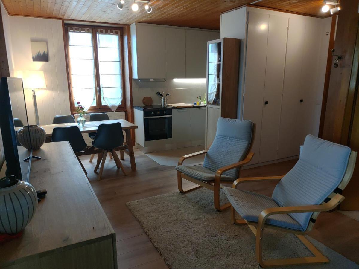 Studio Au Calme, Vue Imprenable Sur La Vallee Leysin Zewnętrze zdjęcie