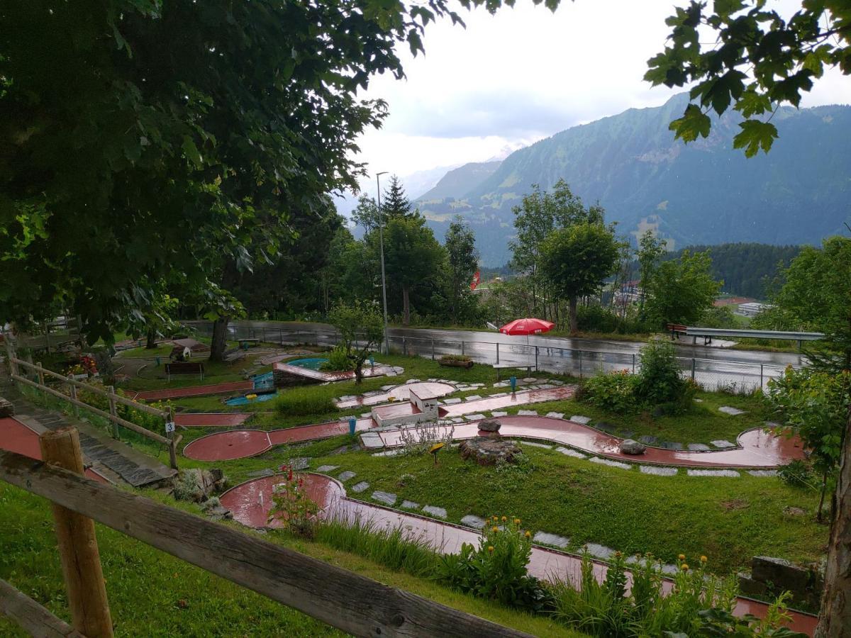 Studio Au Calme, Vue Imprenable Sur La Vallee Leysin Zewnętrze zdjęcie