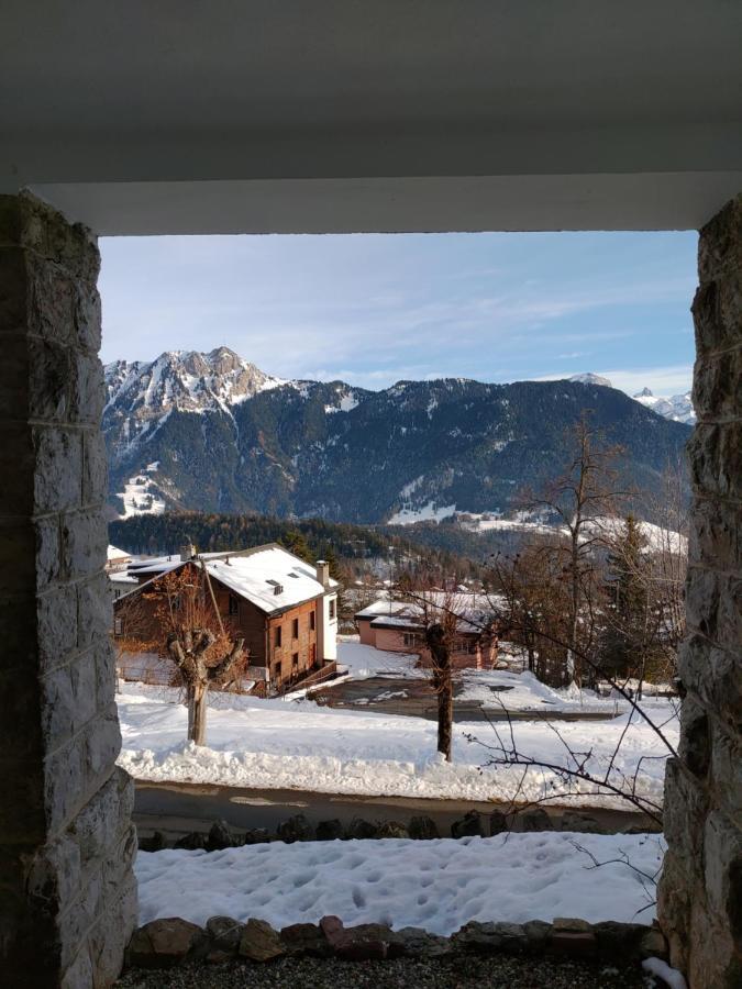 Studio Au Calme, Vue Imprenable Sur La Vallee Leysin Zewnętrze zdjęcie